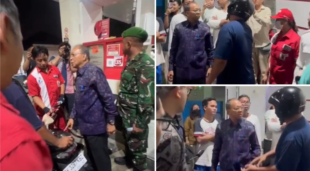 Antrean BBM Bali Berhari-hari, Pegawai SPBU Menangis di Depan Koster, YLPK Desak Bos Pertamina Dicopot