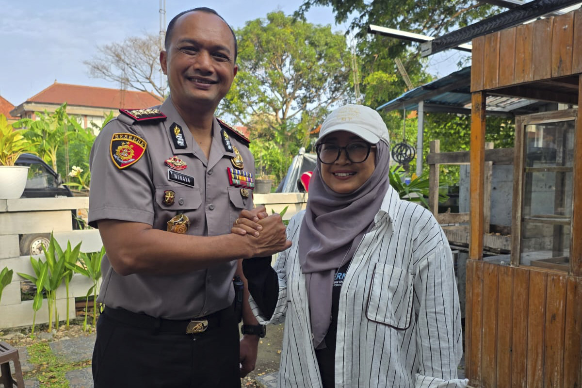 Chief of the Denpasar Metropolitan Police, Commissioner of Police I Wayan Winaya, S.I.K., M.H.