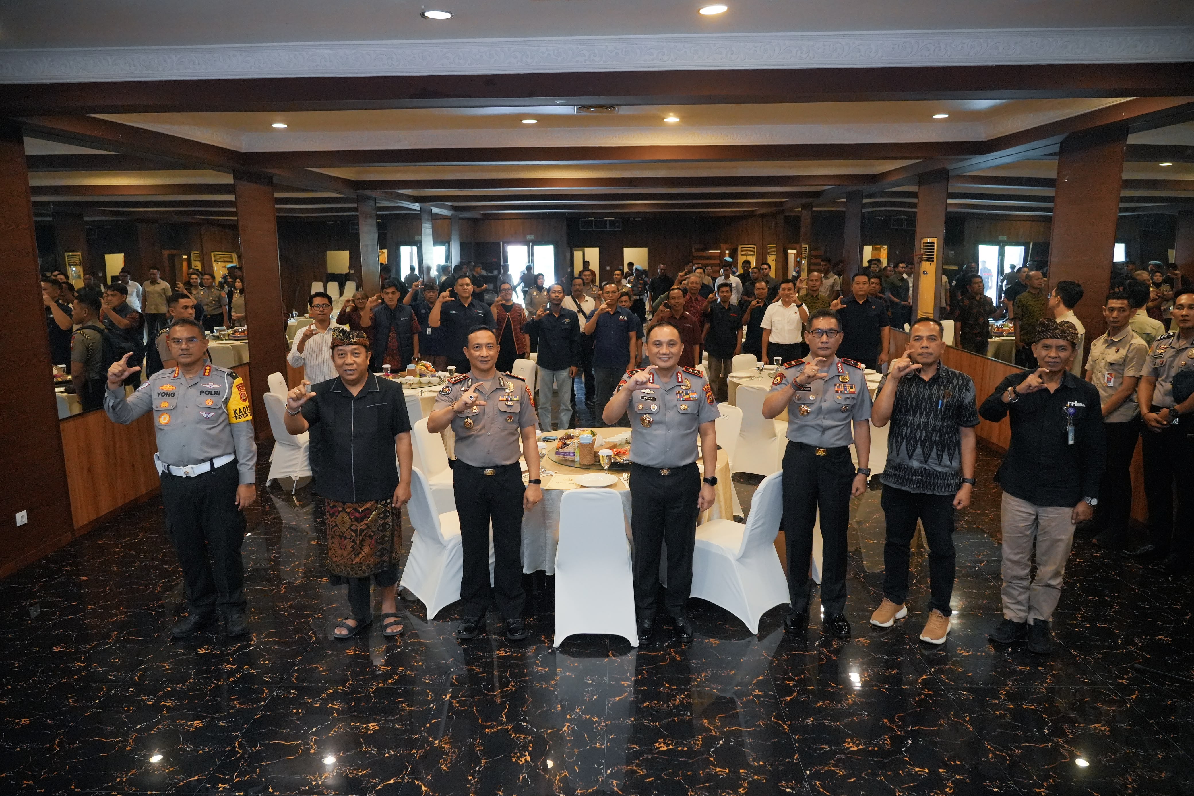 Kapolda Bali Rangkul Insan Pers, Perkuat Sinergi untuk Informasi Publik yang Tepercaya