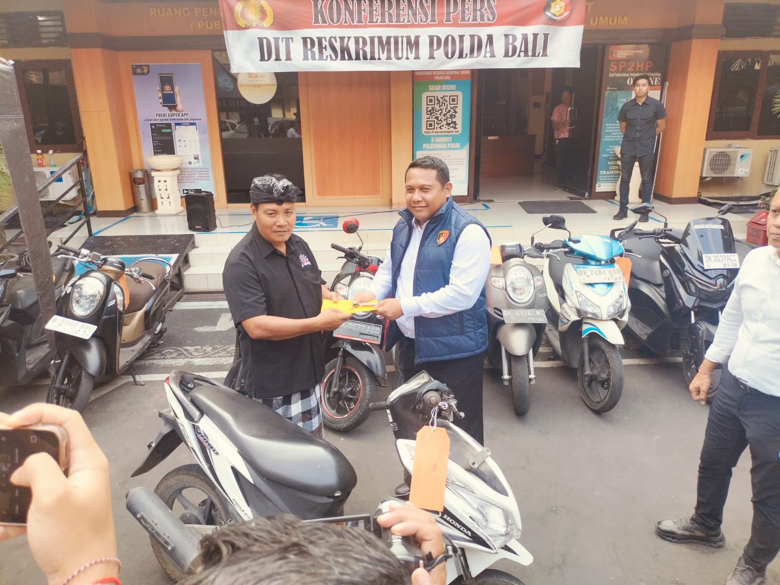 Motor Ketua Pecalang Singapadu Dicuri, 4 Hari Terungkap! Resmob Polda Bali Amankan Pelaku