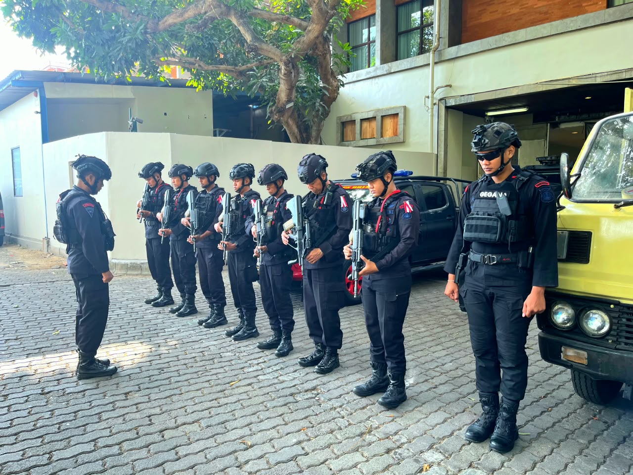 Bali Police Deploy 12 Brimob Escape Unit Personnel to Secure ICANN87 Delegates