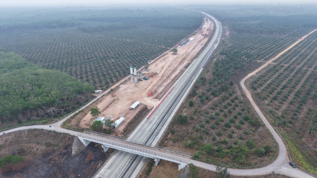 Hutama Karya Maintains Three Trans-Sumatra Toll Roads, Builds New Mataram Jaya Exit