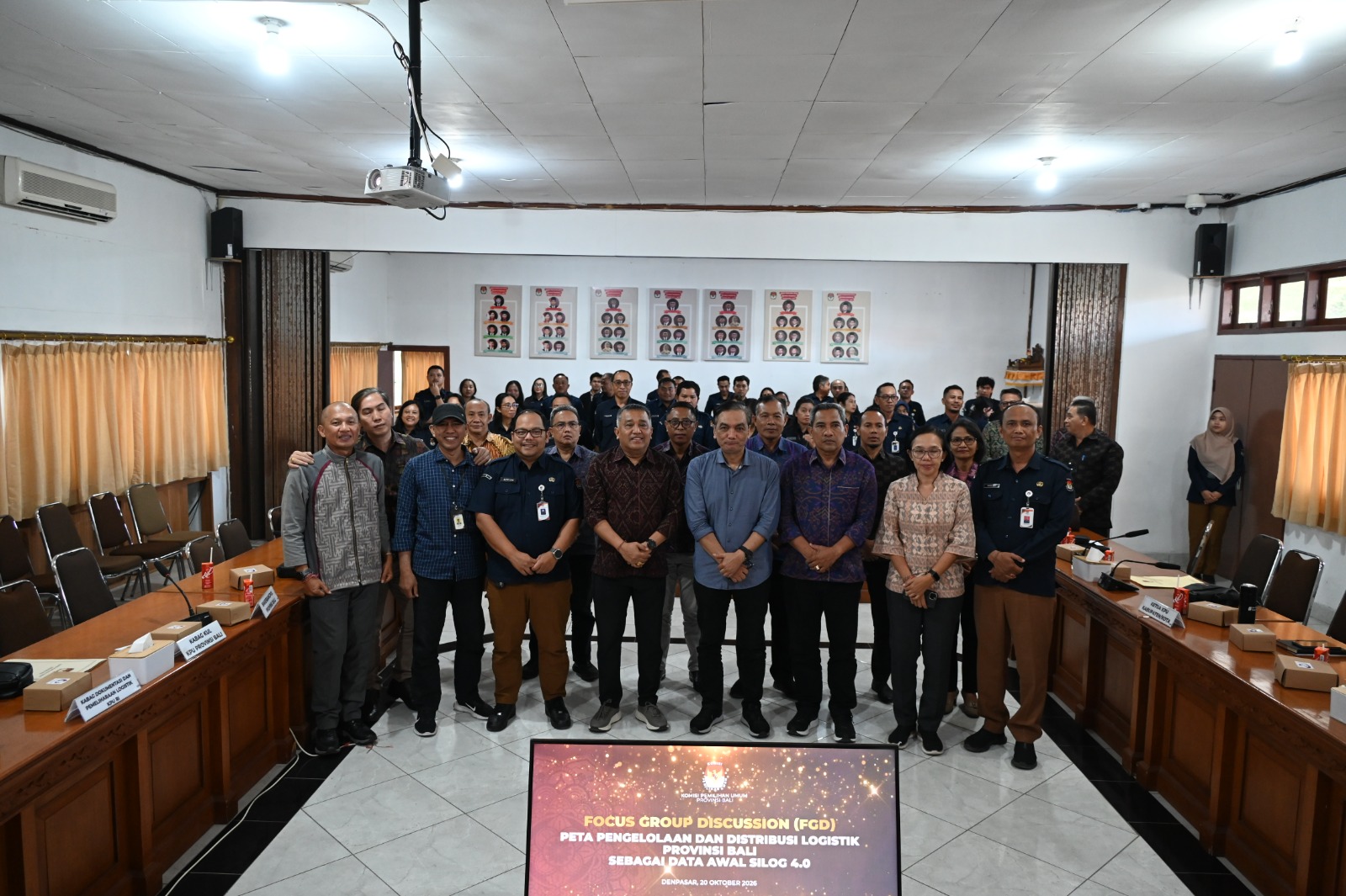 Bali Election Commission Maps Logistics Routes and Distribution Costs for SILOG 4.0 Development
