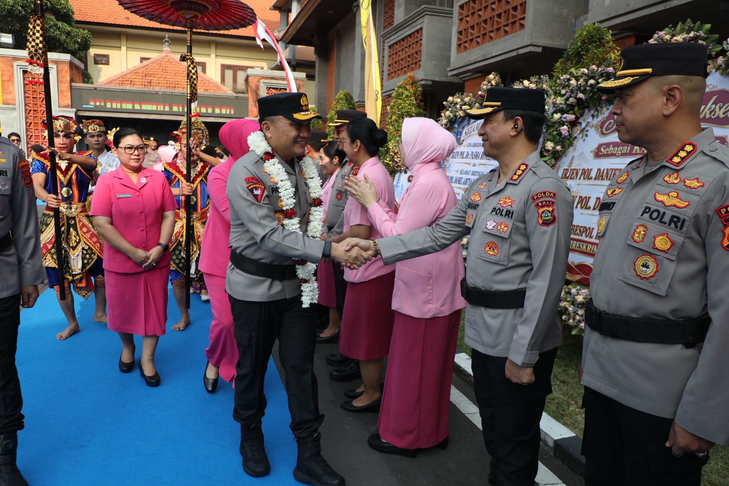 Pasma Royce Welcomed as New Bali Police Chief as Leadership Transition Begins
