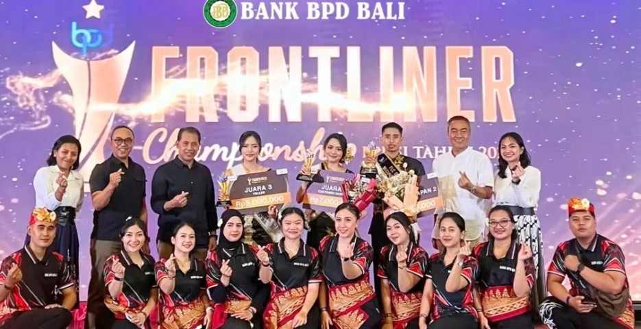 Bank BPD Bali menyabet gelar di Dalam ajang kompetisi Frontliner Championship BPDSI 2026.