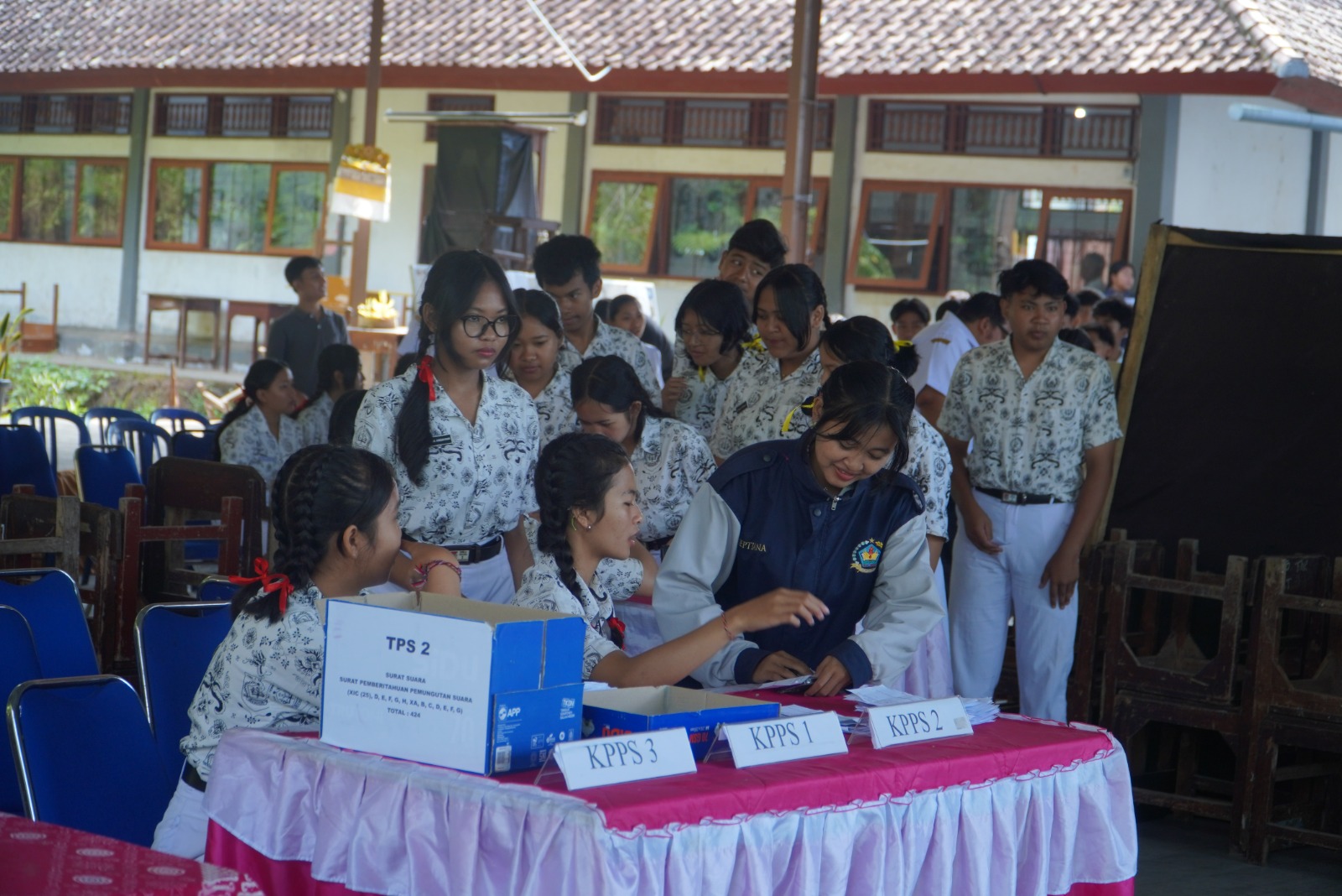 KPU Bali Pantau Pemilos Serentak di Bangli dan Tabanan, Libatkan 73 Sekolah di Tabanan