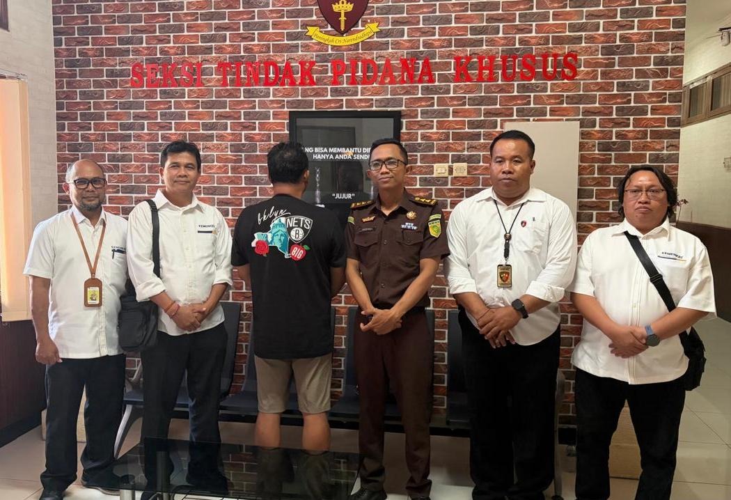 Tersangka inisial NS seorang bos PT jadi tersangka dugaan manipulasi pajak.