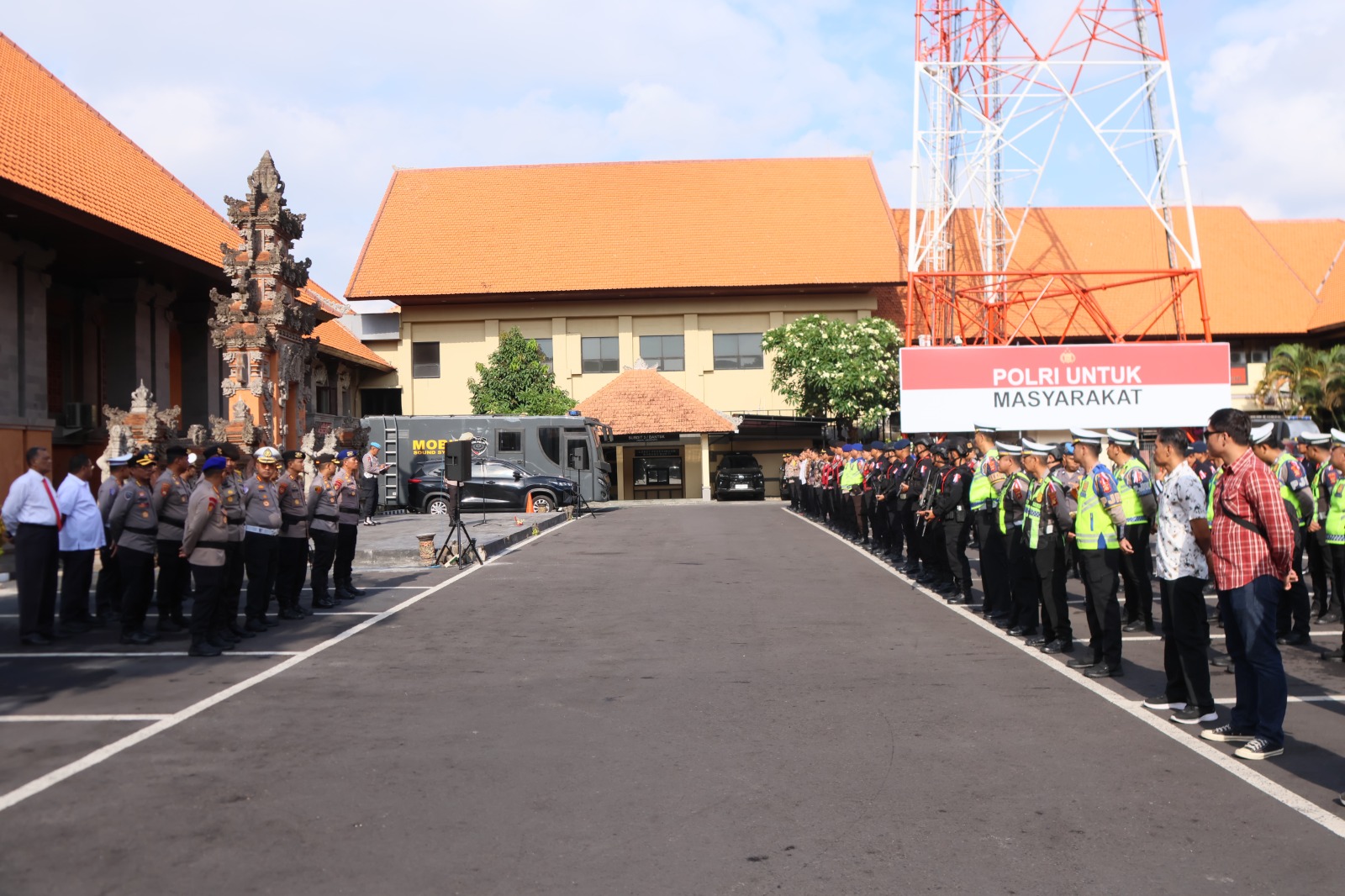 215 Personel Polda Bali Amankan ICANN87 di Nusa Dua, Pengamanan Diperketat hingga Bandara