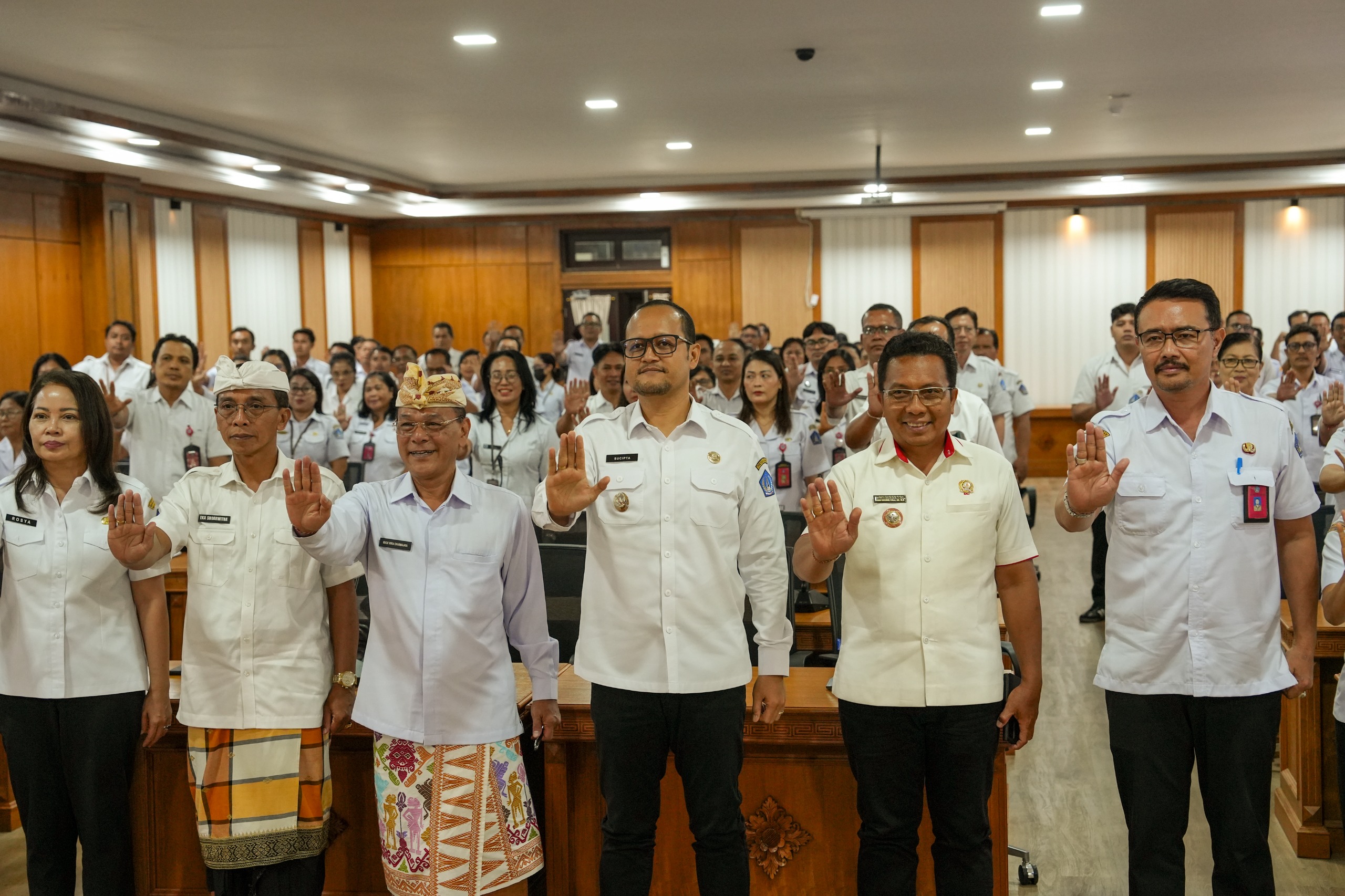 Tekankan Validasi Akurat Layanan Kesehatan Berbasis ePPGBM Wabup Badung Pimpin Rakor TPPS