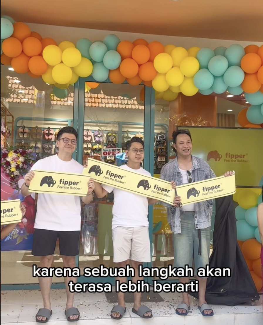 Saat Grand oppening Fipper Sanur