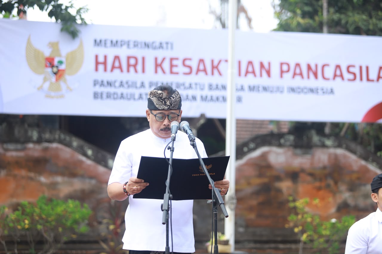 Peringati Hari Kesaktian Pancasila, Pemkab Gianyar Serukan Pentingnya Ideologi Bangsa