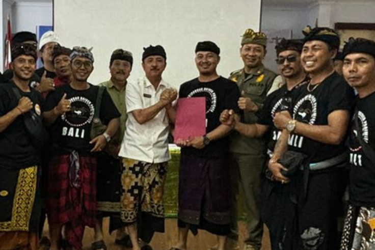 Audiensi Forum Perjuangan Driver Pariwisata bersama Dinas Pariwisata, Satpol PP Provinsi Bali, serta perwakilan dari Dishub, Perizinan, dan Disnaker Provinsi Bali.