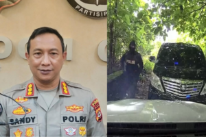 Kabid Humas Polda Bali, Kombes Pol Ariasandy mengkonfirmasi penangkapan 1 dari 9 pelaku penculikan WN Ukraina di Bali.