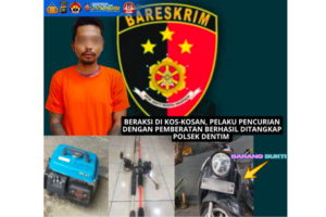 Pria asal Klungkung inisial PGK diamankan aparat Polsek Denpasar Timur.
