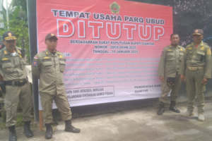 PARQ Ubud resmi ditutup.