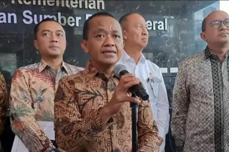 Menteri Energi dan Sumber Daya Mineral (ESDM), Bahlil Lahadalia. (Foto: Investor Daily)