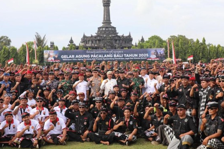 Gelar Agung Pacalang Bali 2025, Sabtu, di Denpasar. (Foto: dok. Polda Bali)