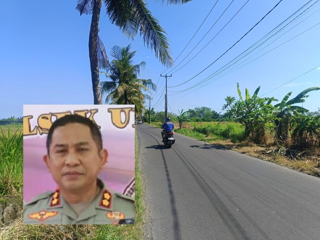 Kapolres Gianyar AKBP Umar menanggapi situasi di Jalan Tegenungan yang disebut zona merah.