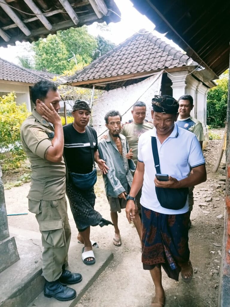 Penanganan ODGJ di Gianyar oleh Satpol PP Gianyar.