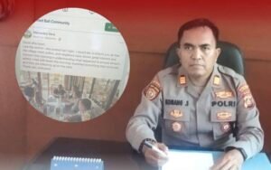 Kapolsek Abang memberikan penjelasan mengenai kisah kelam yang mendera wisatawan Spanyol di Amed.