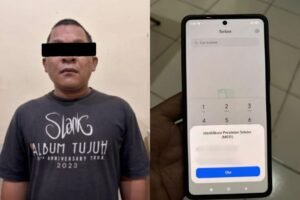 INA Diringkus Aparat Polsek Dentim.