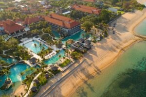 Nestled along Bali’s pristine coastline, Conrad Bali seamlessly blends luxury with sustainability, offering guests an eco-conscious escape in paradise.