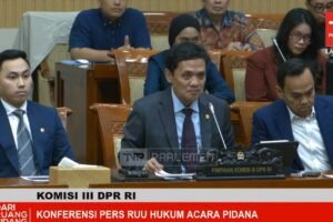 Komisi III DPR RI godok rancangan Kitab Undang-Undang Hukum Acara Pidana (KUHAP).