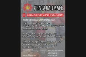 Pararem Banjar Umasari Desa Dangin Puri Kaja, Denpasar Utara, tentang pengelolaan sampah.