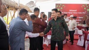 Suasana open house yang digelar Kapolda Bali, Irjen Daniel Adityajaya, Senin kemarin. (Foto: Dok. Polda Bali)