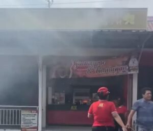 Restoran ACK di Batubulan terbakar dengan 2 korban luka.