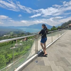Objek wisata Panelokan, Kintamani, menjadi magnet wisatawan untuk berkunjung melihat panorama alam.