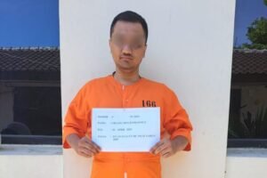 Gilang Multi Prayoga (33) diamankan aparat Polresta Denpasar.