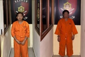Tersangka Susilowati (47) dan Dewi Fela Sari (33) diamankan polisi.