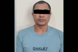 IWEJ, satpam asal Gianyar yang jadi tersangka penjambretam.