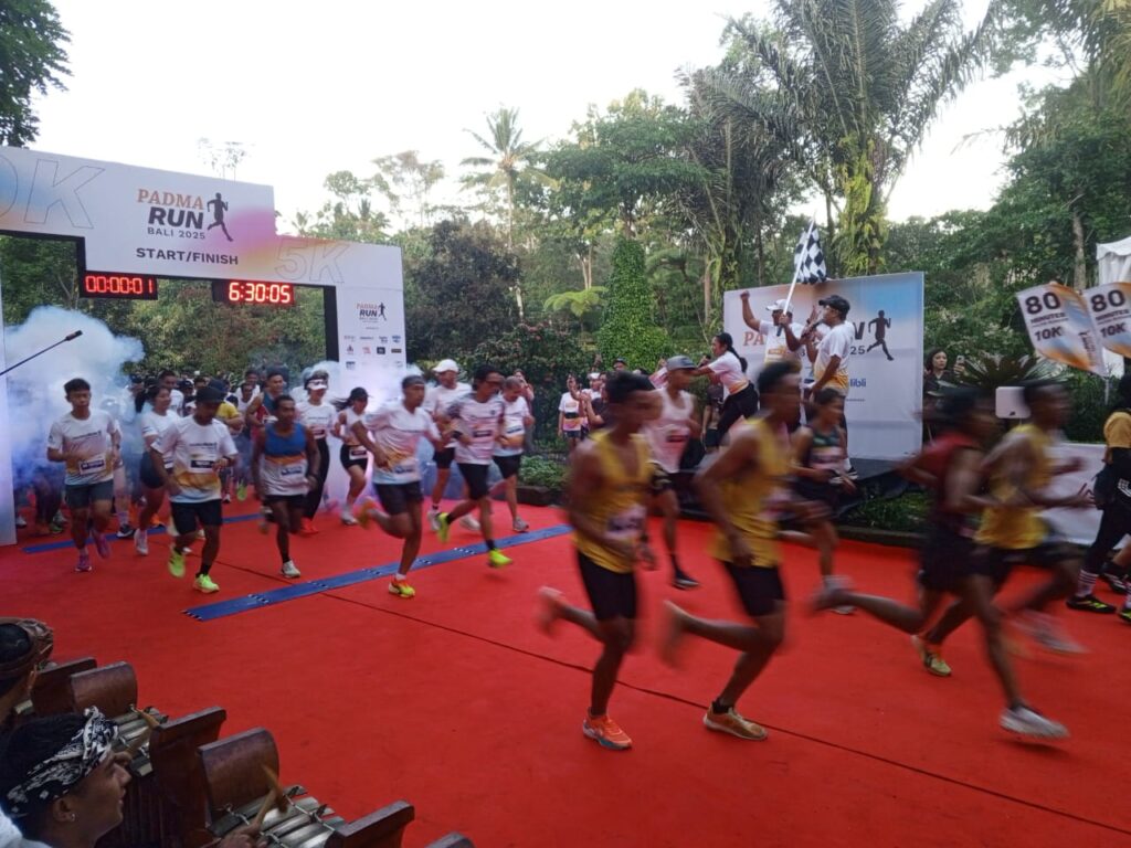 Ajang lari Padma Run 2025 digelar pada Minggu (4/5/2025) di Gianyar untuk menggalang donasi.