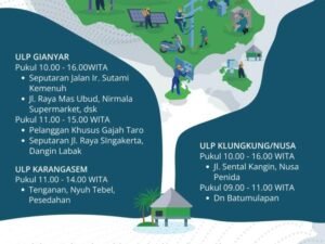 Jadwal pemadaman listrik bergilir berlangsung di wilayah Bali Timur.