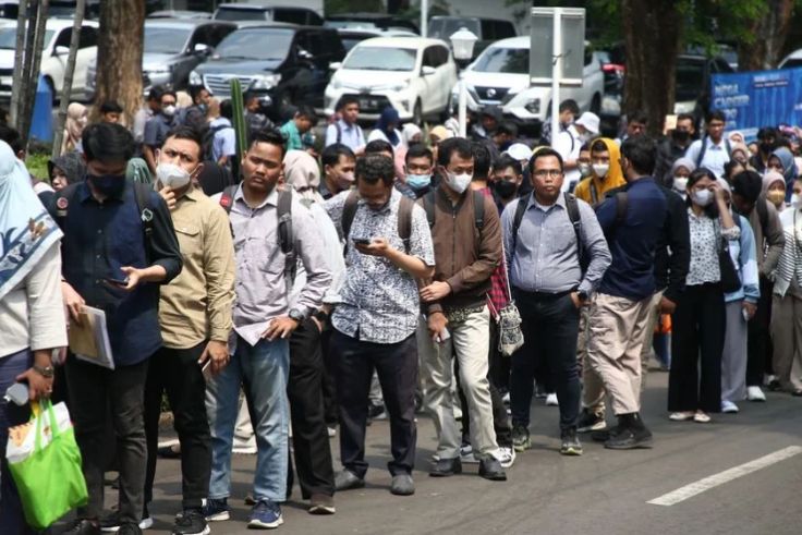 Pengangguran di RI alami peningkatan.