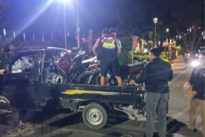 4 motor ditindak saat patroli malam pada Sabtu hingga Minggu (17-18 Mei 2025).
