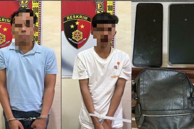 2 pelaku pembunuhan di jalan Gurita, Denpasar dibekuk.