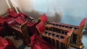 Daun gamelan raib dari tempatnya di Banjar Peninjoan, Batuan, Sukawati.
