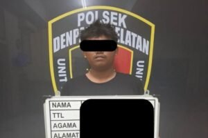 AZDP (26) diringkus polisi.