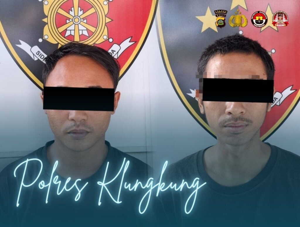 Dua predator gadis I W A J alias KCG (21), dan P E R (21), sama sama beralamat di wilayah Kusamba, Dawan, Klungkung, ditangkap.