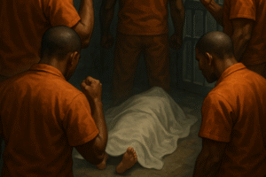 Ilustrasi tahanan tewas.