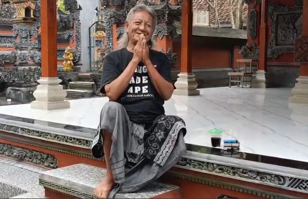 Petruk saat ucapkan HUT Bhayangkara ke-79.