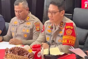 Kapolda Bali Irjen Pol Daniel Adityajaya membeberkan perang ketiga tersangka di Mapolres Badung.