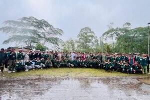 Pengukuhan 218 anggota Dharma Wana Pala berlangsung khidmat di Pura Pengubengan, Besakih, Karangasem