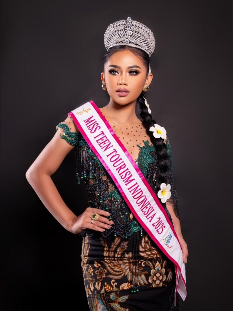 Niluh Putu Carla Greycia Meytria Kencana atau Caca menajdi Miss Teen Tourism Indonesia 2025 menuju ajang Miss Teen Tourism 2025 di Filipina pada 30 Juli hingga 9 Agustus 2025.