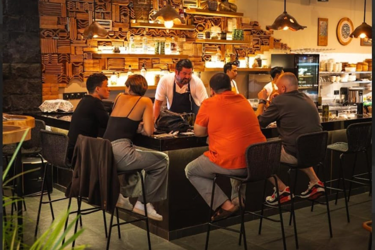 A modern twist on Indonesian street food at Spice by Blake in Ubud.