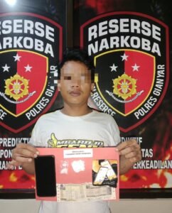 Pelaku asal Banyuwangi ditangkap karena narkoba.