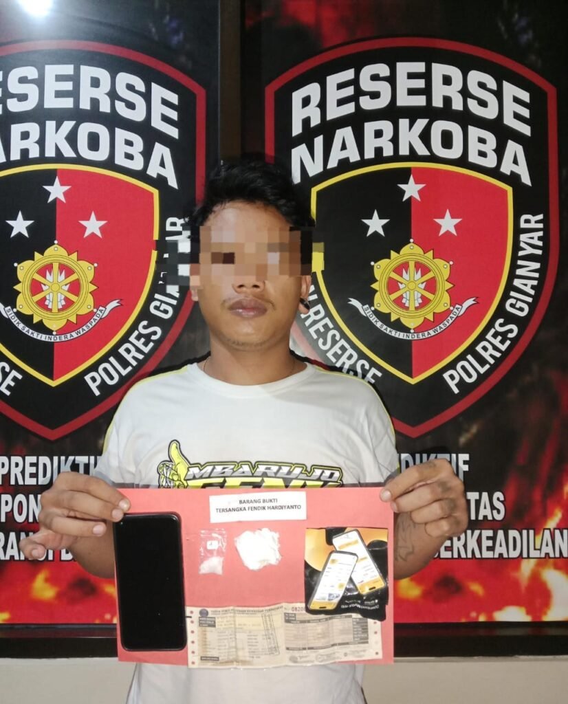 Pelaku asal Banyuwangi ditangkap karena narkoba.